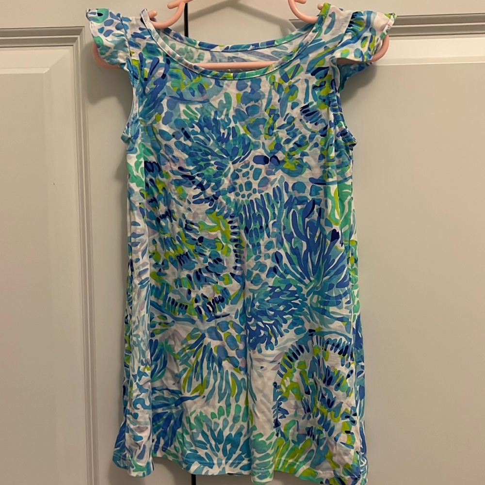 EUC- girls Lilly Pulitzer Flowy dress, size XS (2-3)